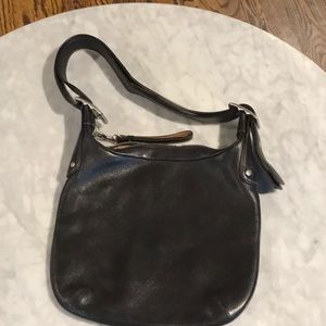 Black hobo bag
